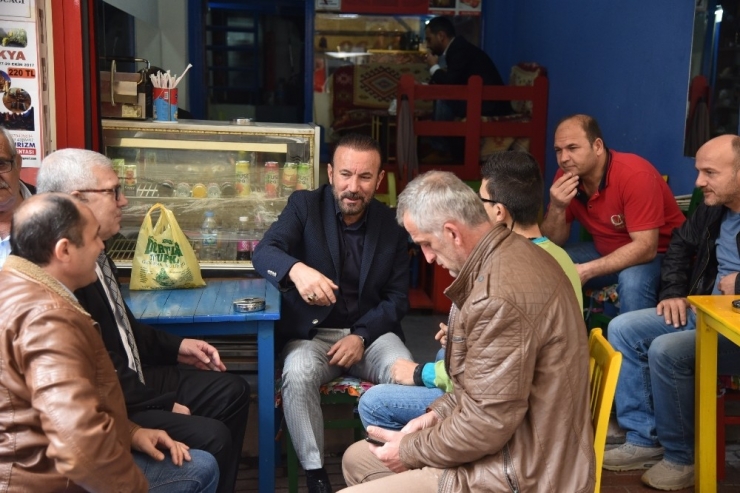 Başkan Doğan, Esnaf Ziyaretlerine Devam Ediyor