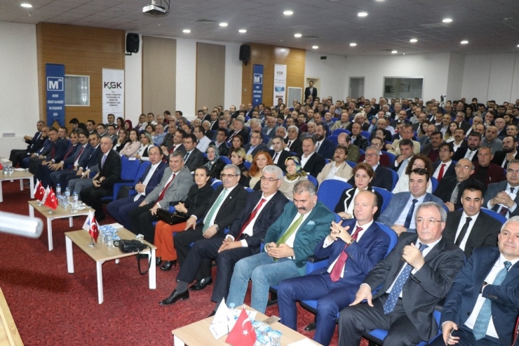 Vali Kamçı: “Kayseri’de Ticaret Siciline Kayıtlı 13 Bin 396 Şirket Var”