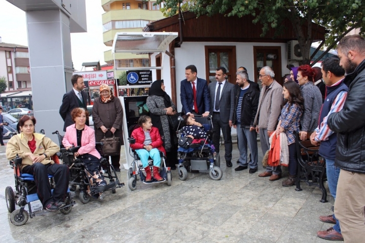 Safranbolu’da Engellilere Şarj İstasyonu