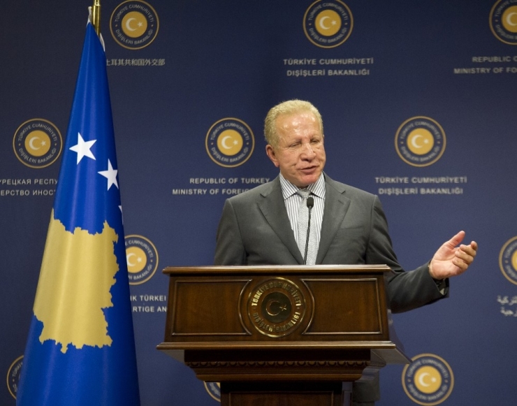 Çavuşoğlu-pacolli Ortak Basın Toplantısı