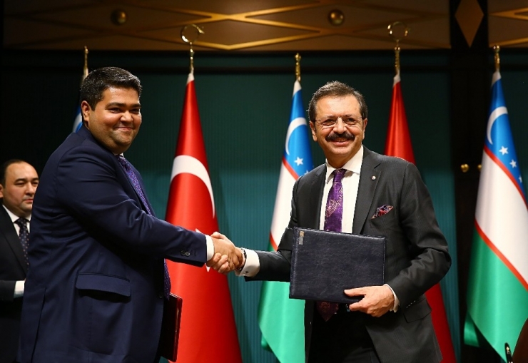 Türkiye-özbekistan Arasında 20 Yıl Aradan Sonra 22 Anlaşma