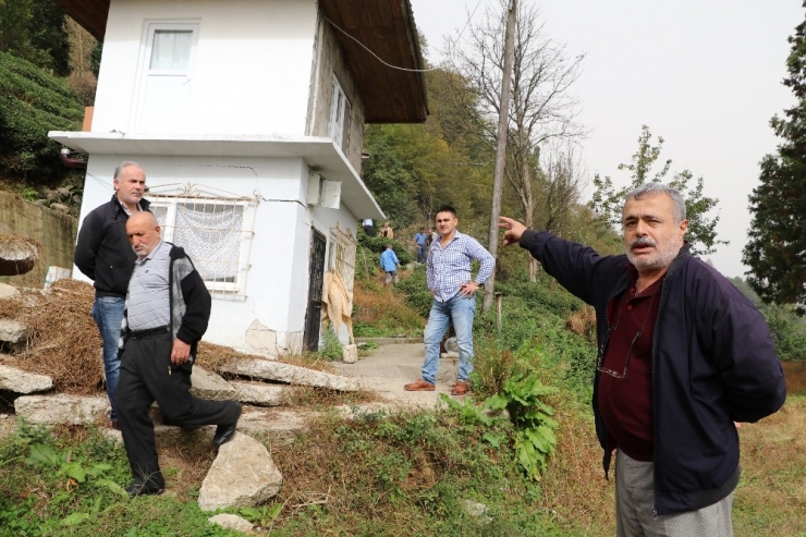 Rize’de Köprülü Köyü Sakinleri Diken Üstünde