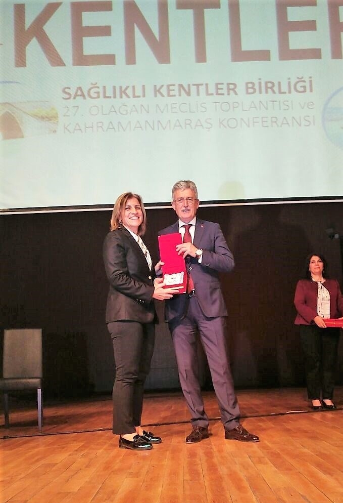 Büyükşehir Belediyesine Sağlıklı Çevre Ödülü