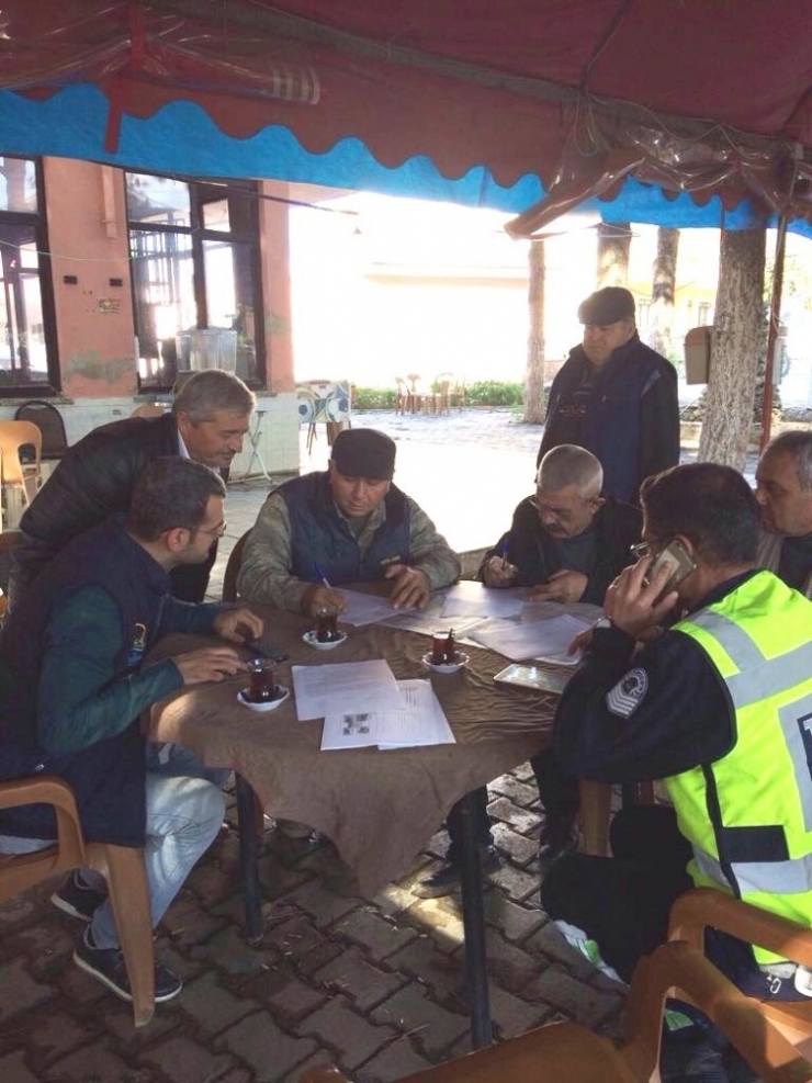 Sarıgöl’de Çiftçilere Trafik Eğitimi