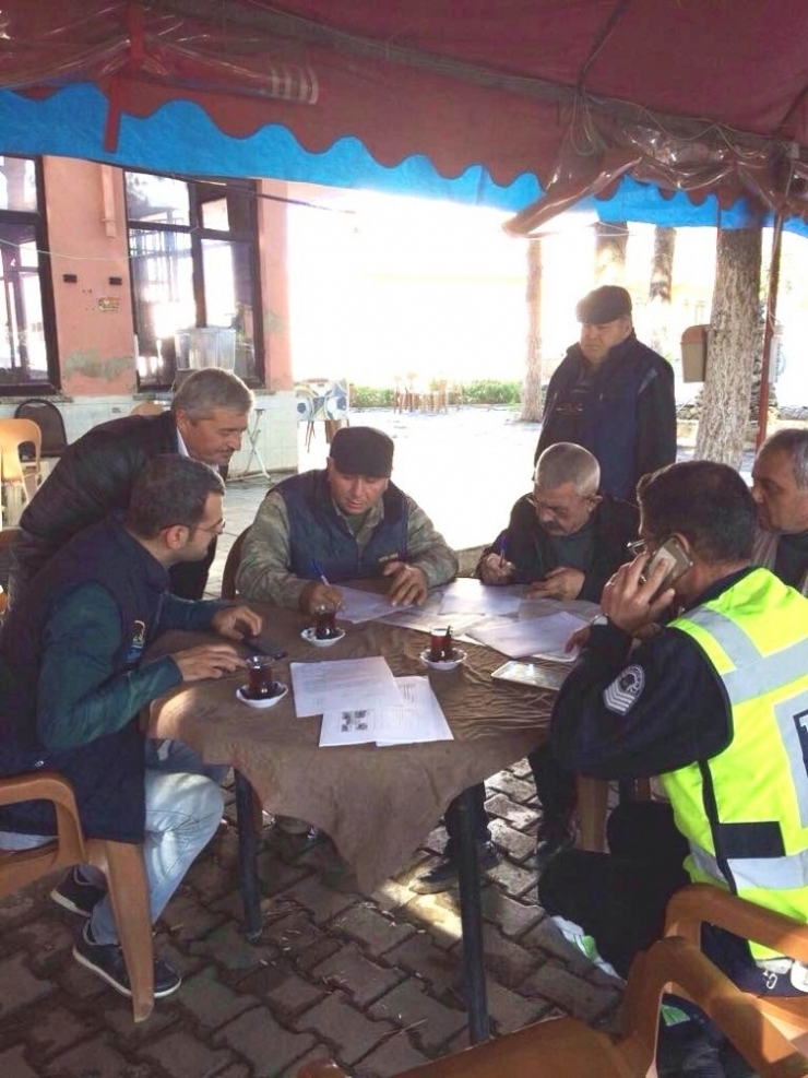 Sarıgöl’de Çiftçilere Trafik Eğitimi