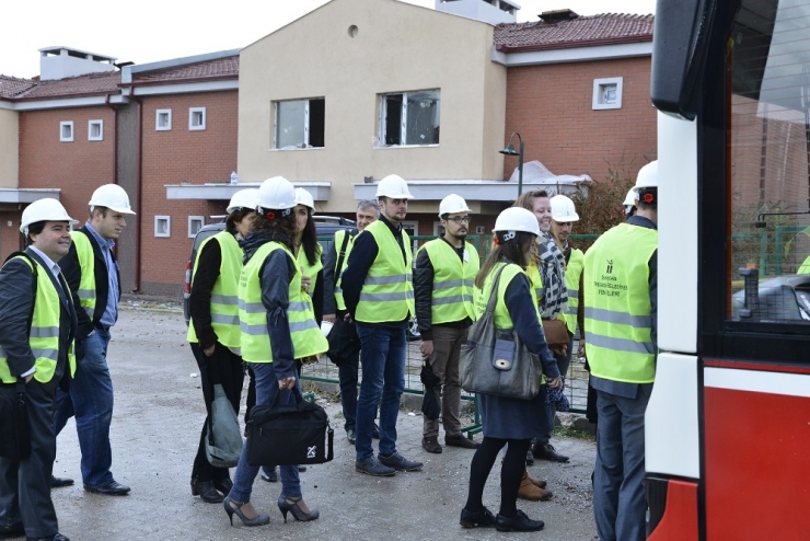 Yurt Dışından İş Ortakları Yaşam Köyü’nü Yerinde Gördü