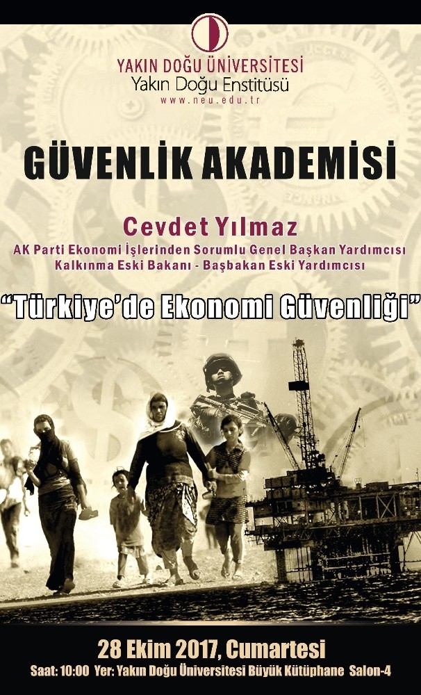 Cevdet Yılmaz Yakın Doğu Üniversitesi Güvenlik Akademisi’nde Konuşacak