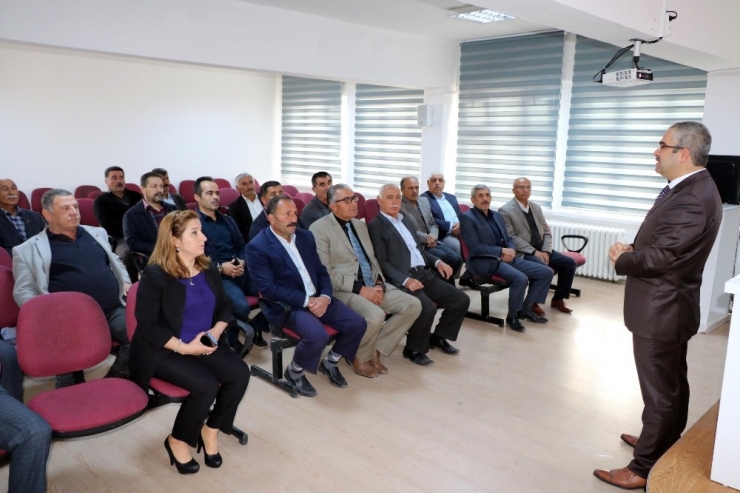 Yozgat’ta Muhtarlara Madde Bağımlılığı Eğitimi Verildi