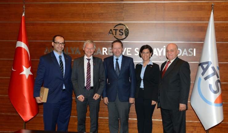 Almanya Büyükelçiliği Gıda Ve Tarım Müsteşarı Bohlen, Atso’da