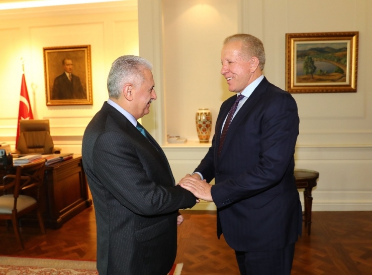 Başbakan Yıldırım, Kosova Başbakan Birinci Yardımcısını Kabul Etti