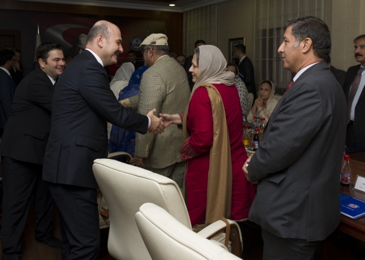 Bakan Soylu, Pakistan Heyetiyle Bir Araya Geldi