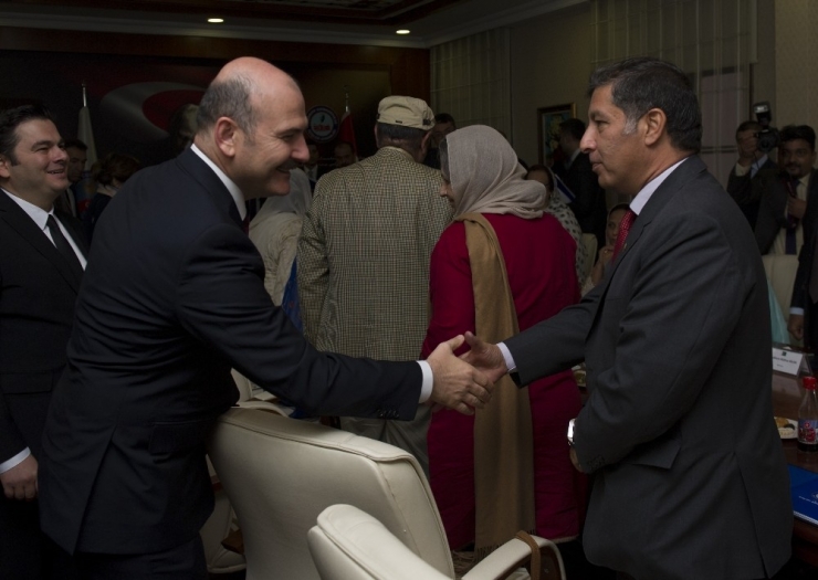 Bakan Soylu, Pakistan Heyetiyle Bir Araya Geldi