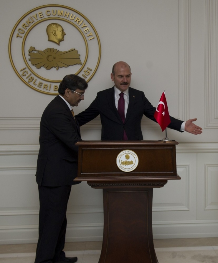 Bakan Soylu, Pakistan Heyetiyle Bir Araya Geldi