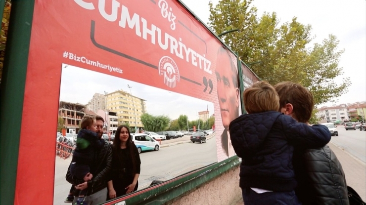 Odunpazarı’ndan Anlamlı Cumhuriyet Mesajı