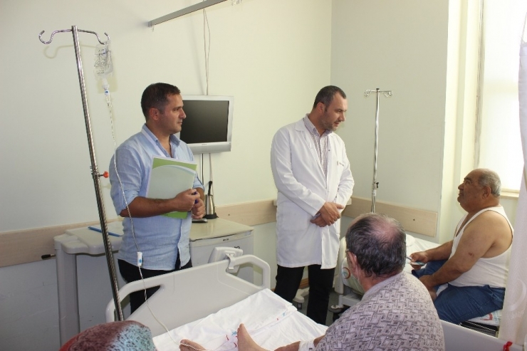 Aeah Yönetiminden Hastalara Ziyaret