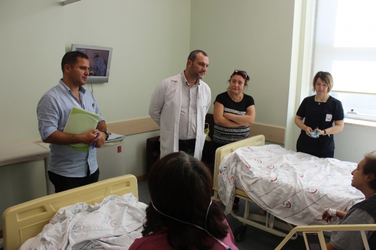 Aeah Yönetiminden Hastalara Ziyaret