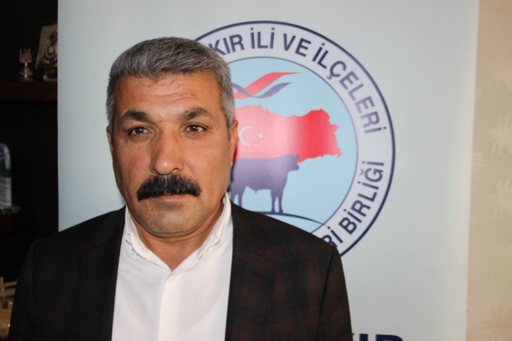 Diyarbakır Kırmızı Et Üreticileri Birliği Yönetim Kurulu Başkanı Yılmaz: "Ucuz Kırmızı Et İçin Yerli Üretim Teşvik Edilmeli"