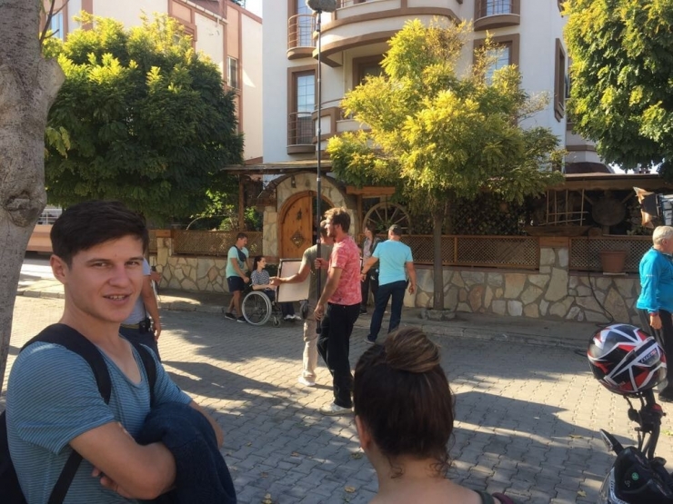 Ukraynalılar Milas’ta Dizi Çekiyor