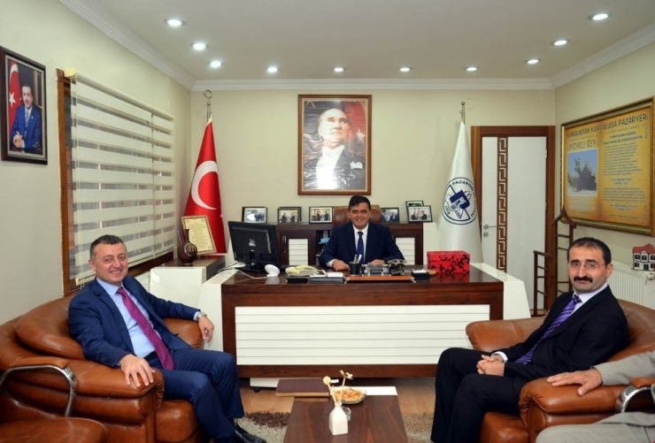 Vali Büyükakın, Pazaryeri İlçesini Ziyaret Etti