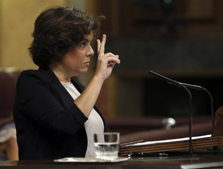 Katalonyanın Yönetimi Başbakan Yardımcısı Soraya Saenz’e Verildi