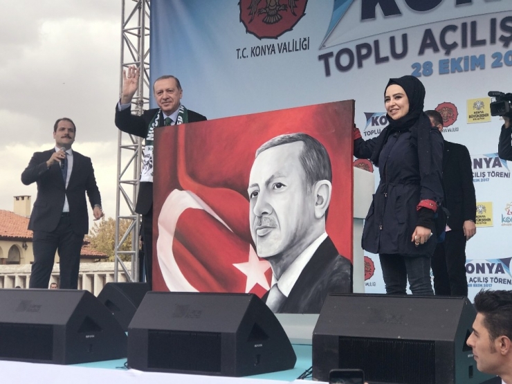 Cumhurbaşkanı Erdoğan Konya’da: