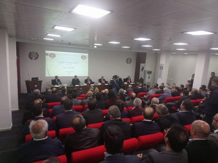 Niğde Ekonomi Toplantısı Yapıldı