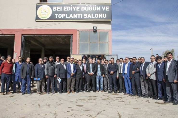 Vali Zorluoğlu Saray İlçesini Ziyaret Etti