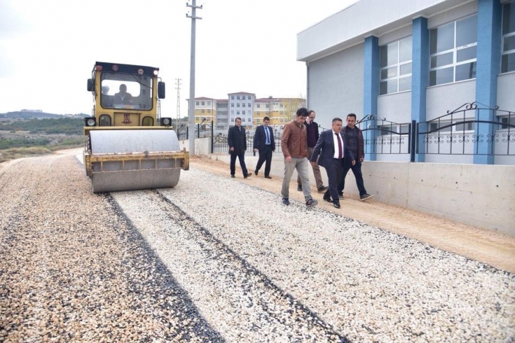 Beşiktaş Mahallesi’nde Asfaltlama Çalışmaları Başladı