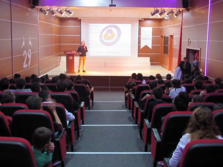 Çözüm Koleji Diyetisyen Yasin Koçak’ı Ağırladı