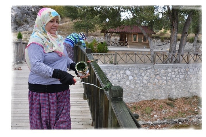 Harmankaya Kanyonu Tabiat Parkı Alanında Bakım Ve Onarım Çalışması