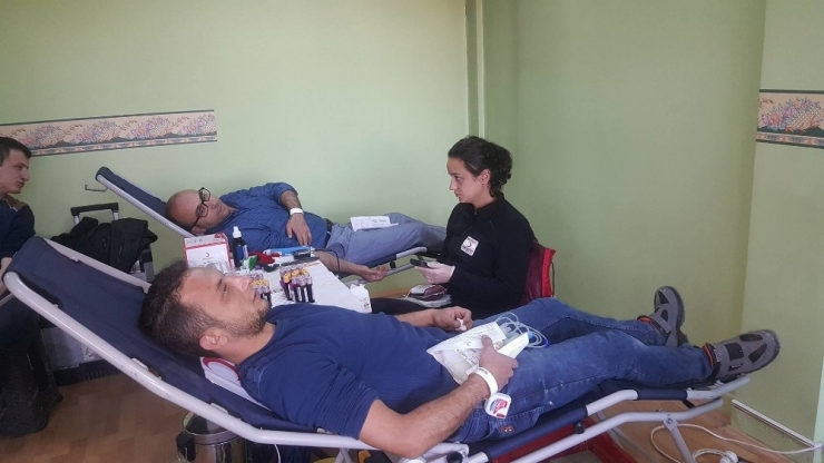Hisarcık’ta Kan Bağışı Kampanyası