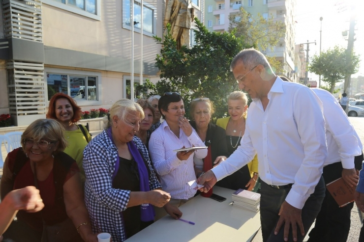 Mezitli’deki Gönüllülerden Şampiyon Sporcu İçin Örnek Davranış