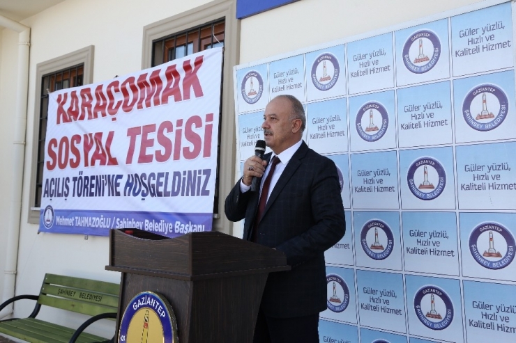 Şahinbey Belediyesi’nin Sosyal Tesis Halkası Büyüyor