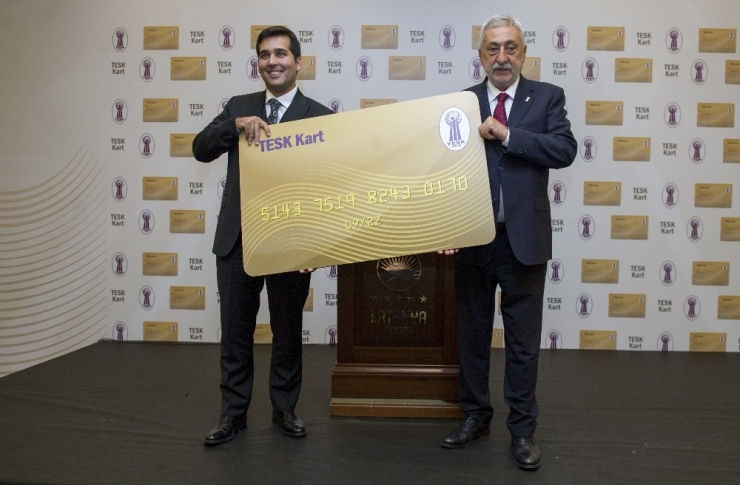 Tesk Kart’la 2 Milyon Esnaf Ve Sanatkar Alışveriş Yapabilecek