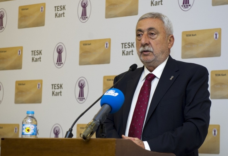 Tesk Kart’la 2 Milyon Esnaf Ve Sanatkar Alışveriş Yapabilecek