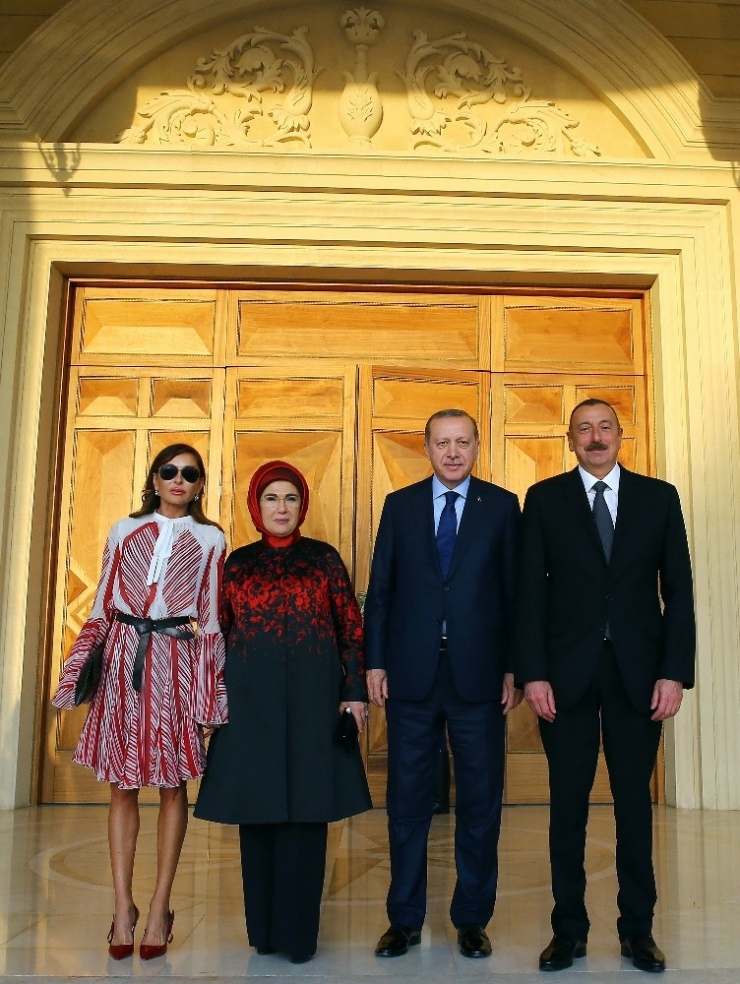 Cumhurbaşkanı Erdoğan, Azerbaycan’dan Ayrıldı