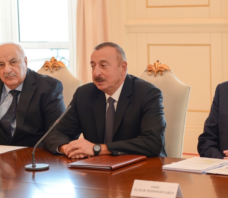Cumhurbaşkanı Erdoğan, Azerbaycan’da Heyetlerarası Görüşmeye Katıldı