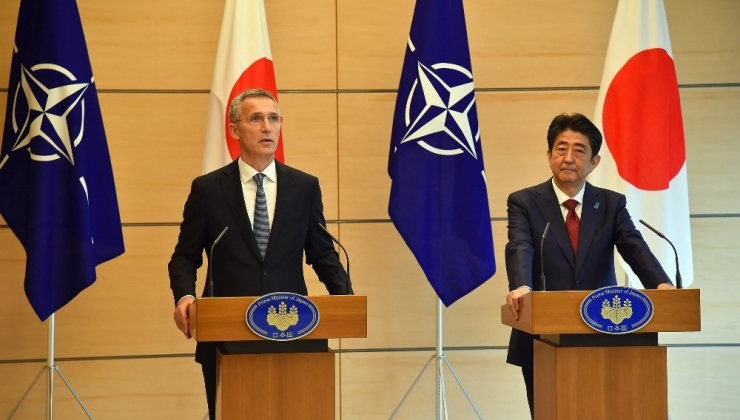 Japonya Başbakanı Abe, Nato Genel Sekreteri Stoltenberg İle Görüştü