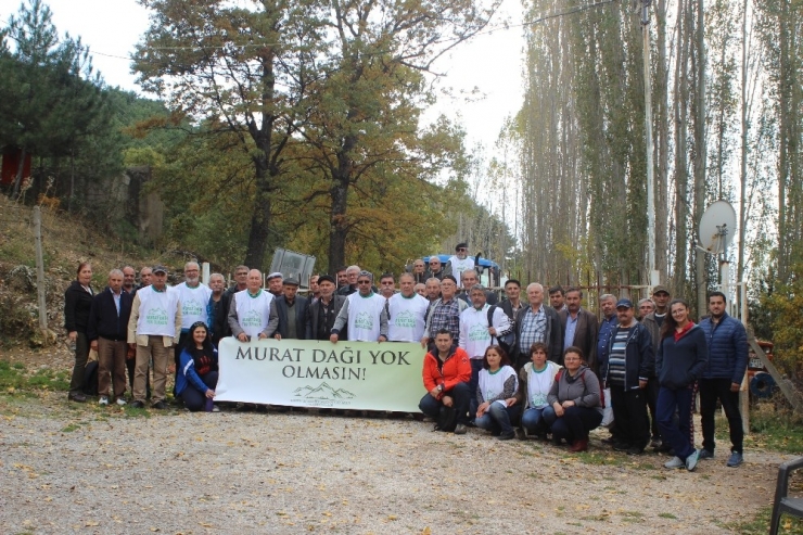 Murat Dağı Yok Olmasın Platformu Suyun Kalbine Yolculuk Yaptı