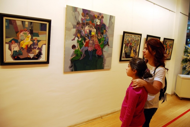 Ressam Ali Düzgün’den Kentsel Dönüşüm Sergisi