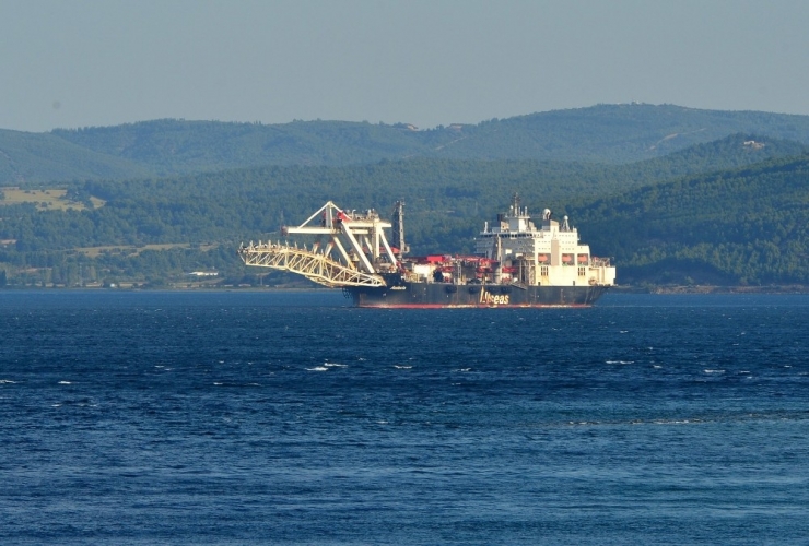 Türk Akım’da Şu Ana Kadar 450 Km Boru Hattı Döşendi