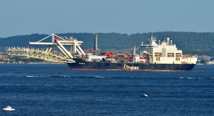 Türk Akım’da Şu Ana Kadar 450 Km Boru Hattı Döşendi