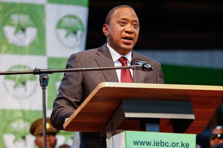 Kenya Cumhurbaşkanlığı Seçimlerinin Galibi, Uhuru Kenyatta