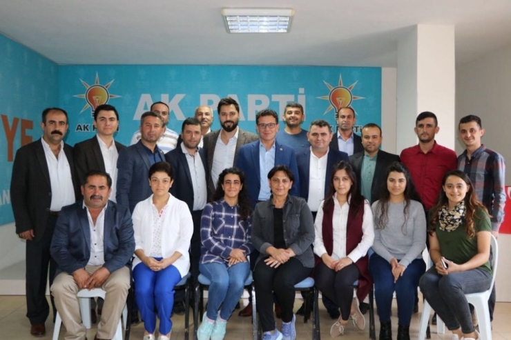 Uslu, Döşemealtı İlçe Teşkilatıyla Bir Araya Geldi