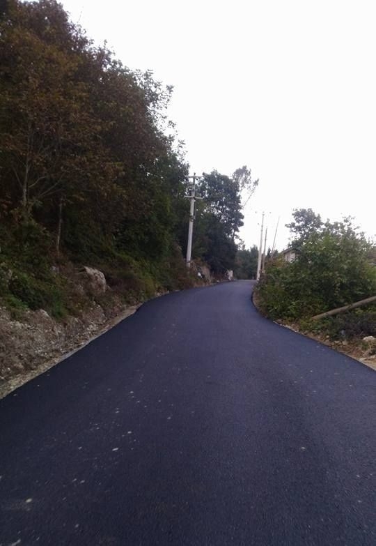 Sarıyayla Köyü Asfalt Çalışması Tamamlandı