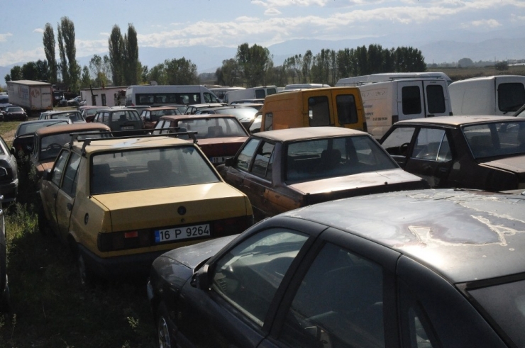 Araçlar Otoparklarda Çürüyor