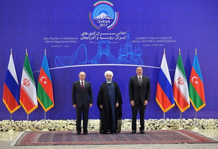 İran, Rusya Ve Azerbaycan Liderlerinden Üçlü Zirve