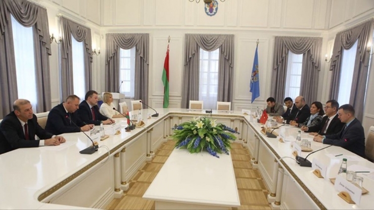 Belarus’un Başkenti Minsk İle Kardeş Şehir İçin İlk Adım Atıldı