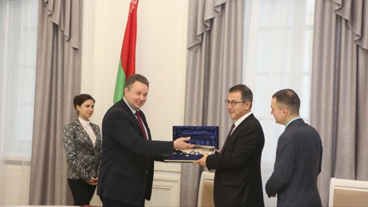 Belarus’un Başkenti Minsk İle Kardeş Şehir İçin İlk Adım Atıldı