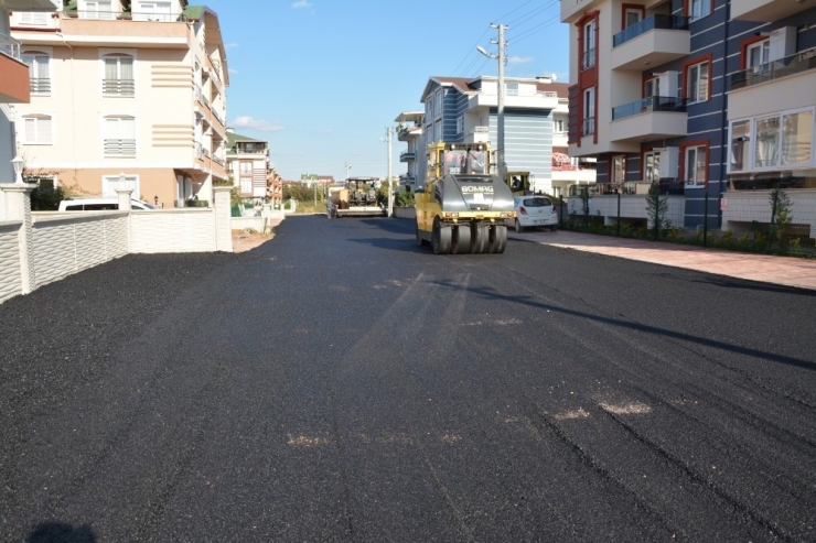 Ataevler Ve Uzunçiftlik Yolları Asfaltlanıyor